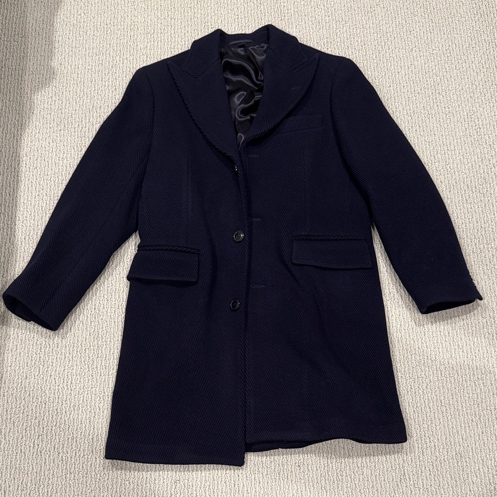 J. Crew Navy Trench Coat